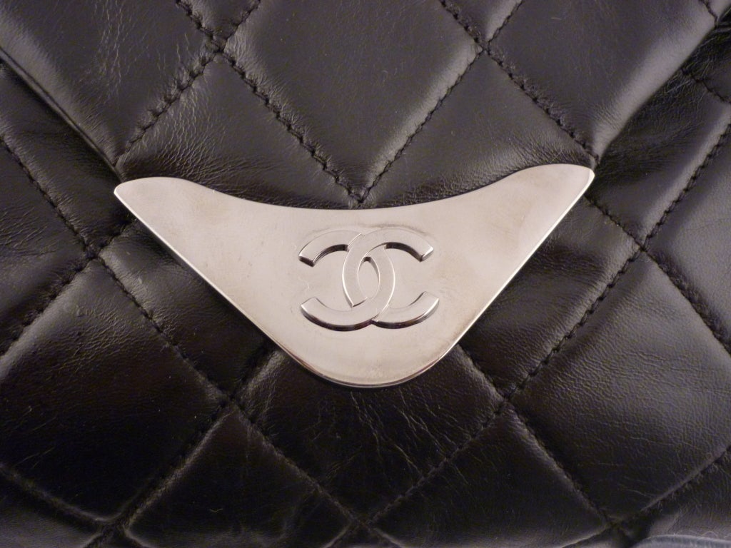 Chanel 2007 Quilted Lambskin Envelope Bag 6