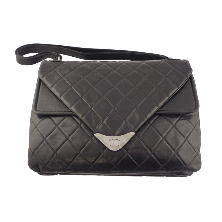 Chanel 2007 Quilted Lambskin Envelope Bag