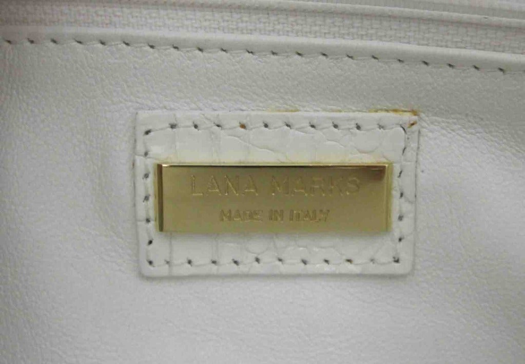 Lana Marks Alligator Handbag 2
