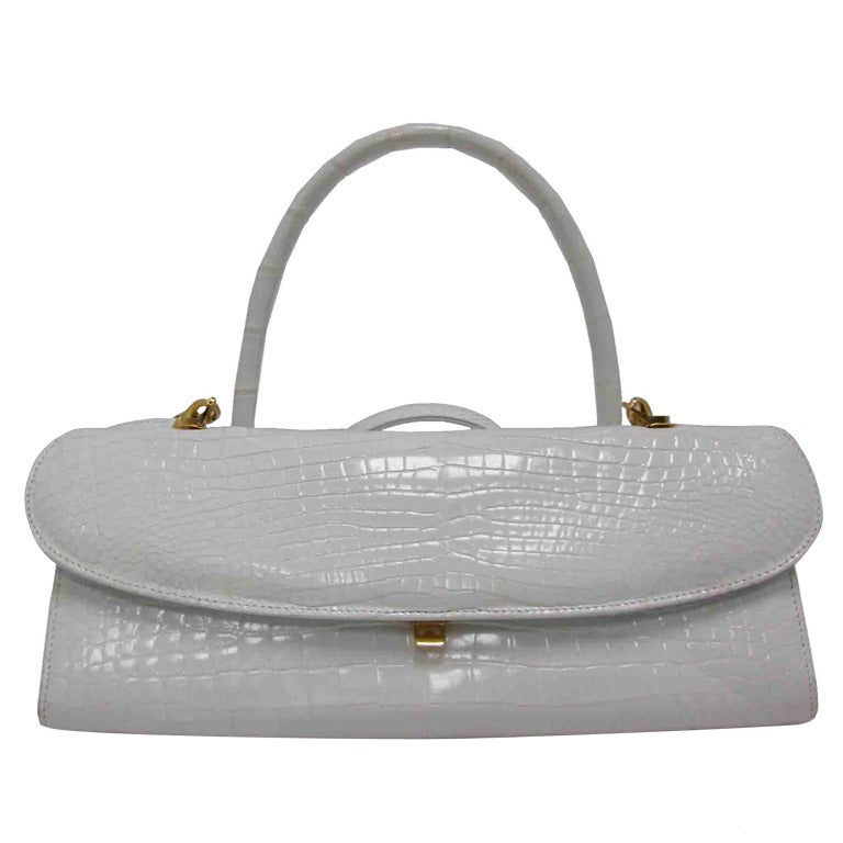Lana Marks Alligator Handbag
