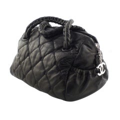 Chanel 2007 Mini Quleted Lambskin Doctor Bag