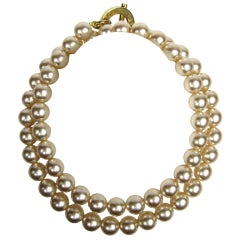 Vintage Celine Pearl Necklace