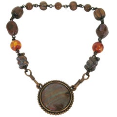 Steven Dweck Necklace Snake Wood Necklace 9