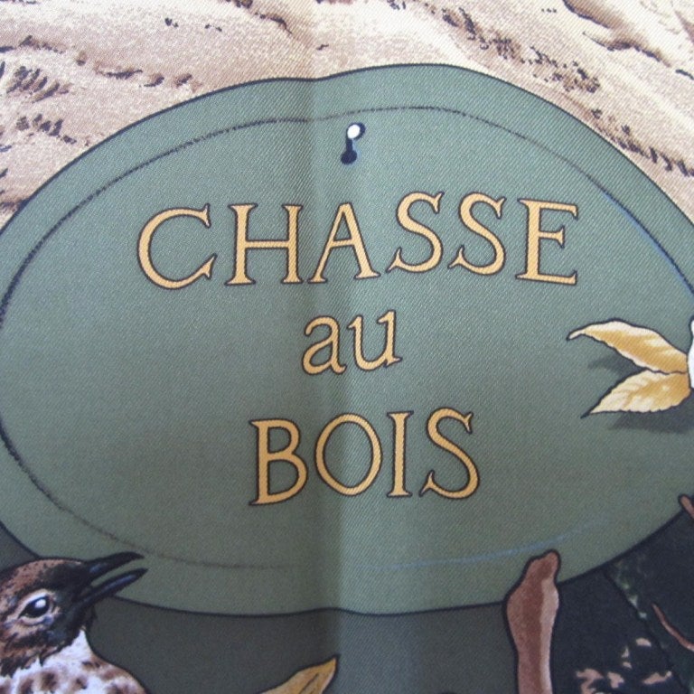 Hermes Chasse Au Bois Parcevenaux Seidenschal 1