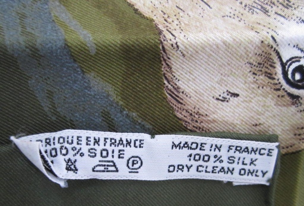Hermes Chasse Au Bois Parcevenaux Seidenschal 2