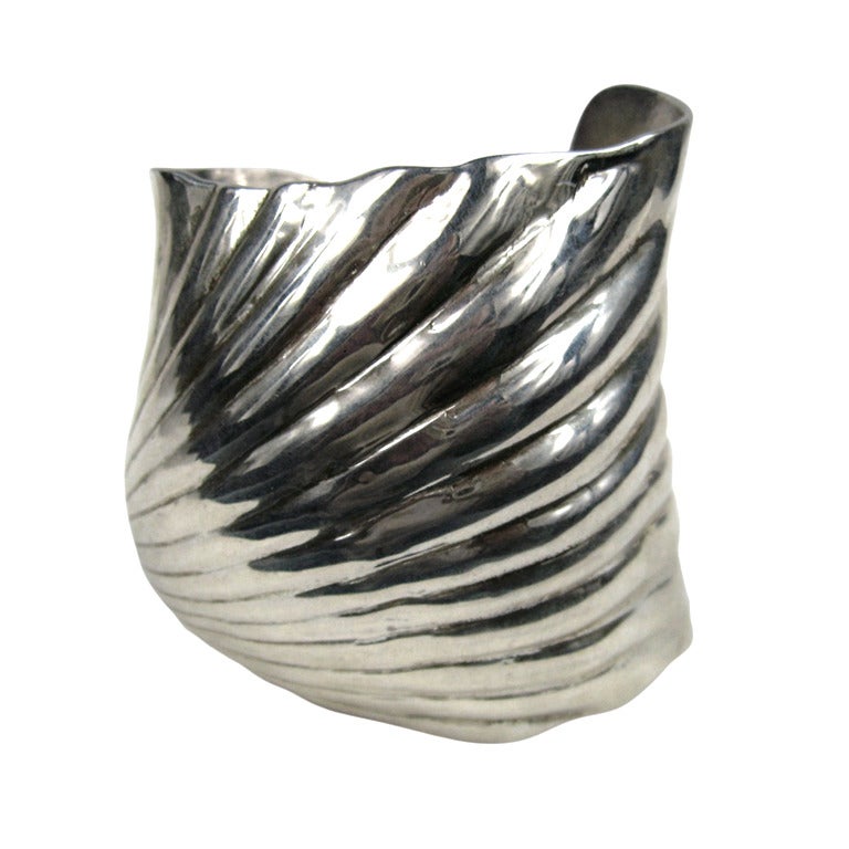 Robert Lee morris RLM Sterling Silver Cuff Bracelet