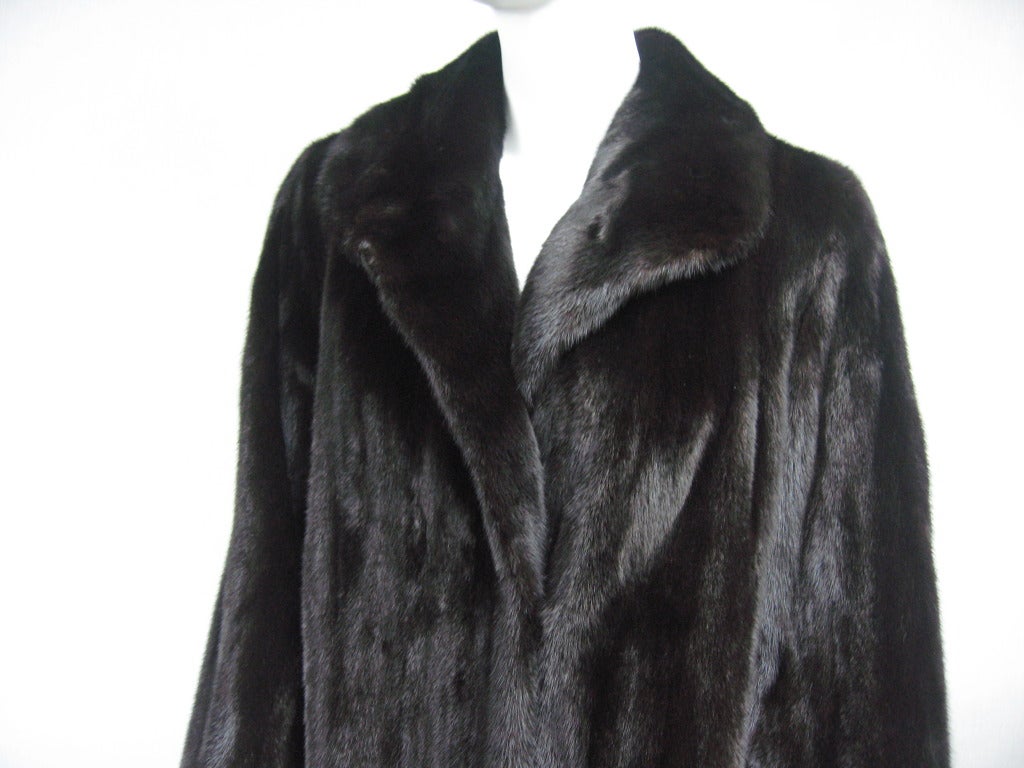 Louis Feraud Mink Fur Full Length Coat at 1stDibs | feraud fur coats ...