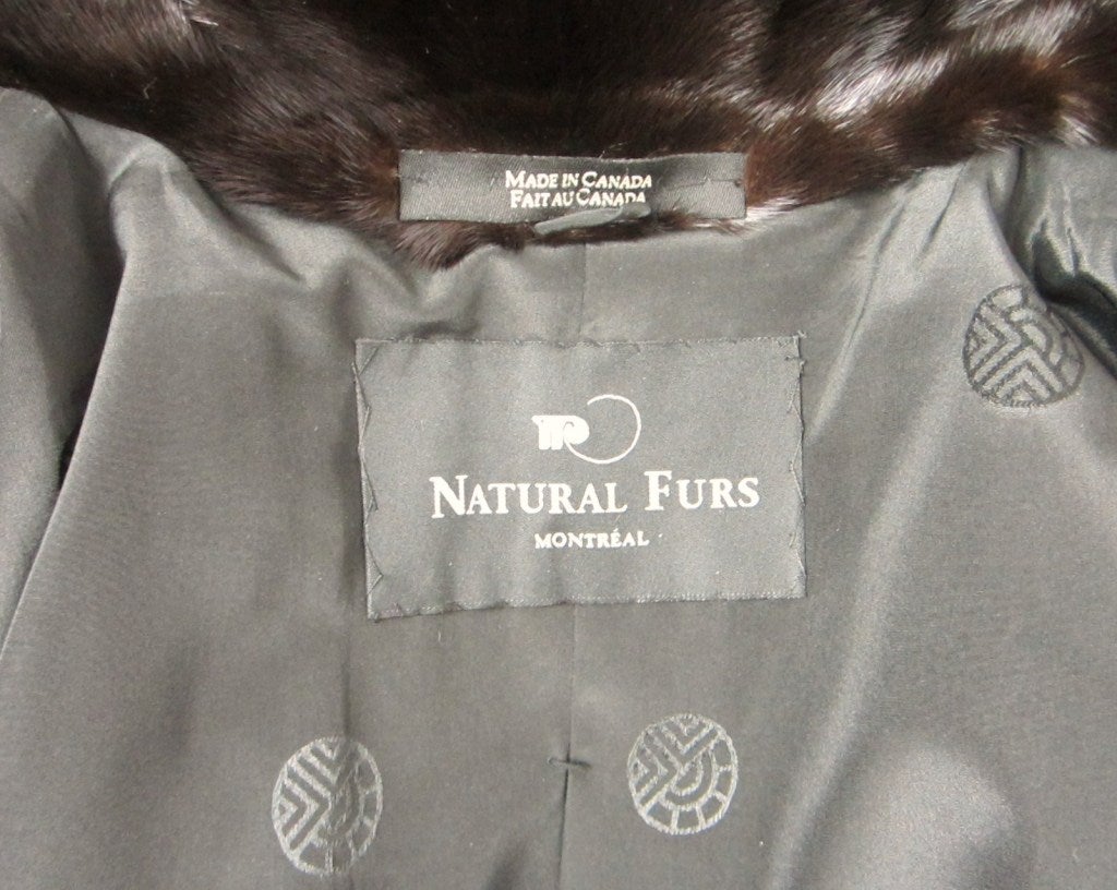 Louis Feraud  Mink Fur Full Length Coat 1