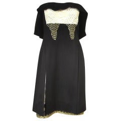 Yves Saint Laurent YSL Cashmere Little black dress 4