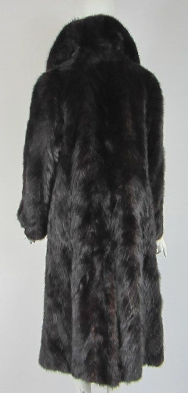 70s Men's Emilio Gucci MINK Coat In Excellent Condition In Wallkill, NY