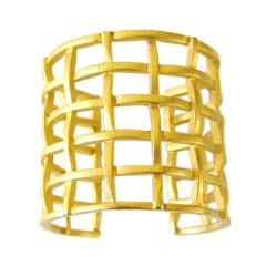 Karl Lagerfeld Cage Bracelet Never worn 1990s 5