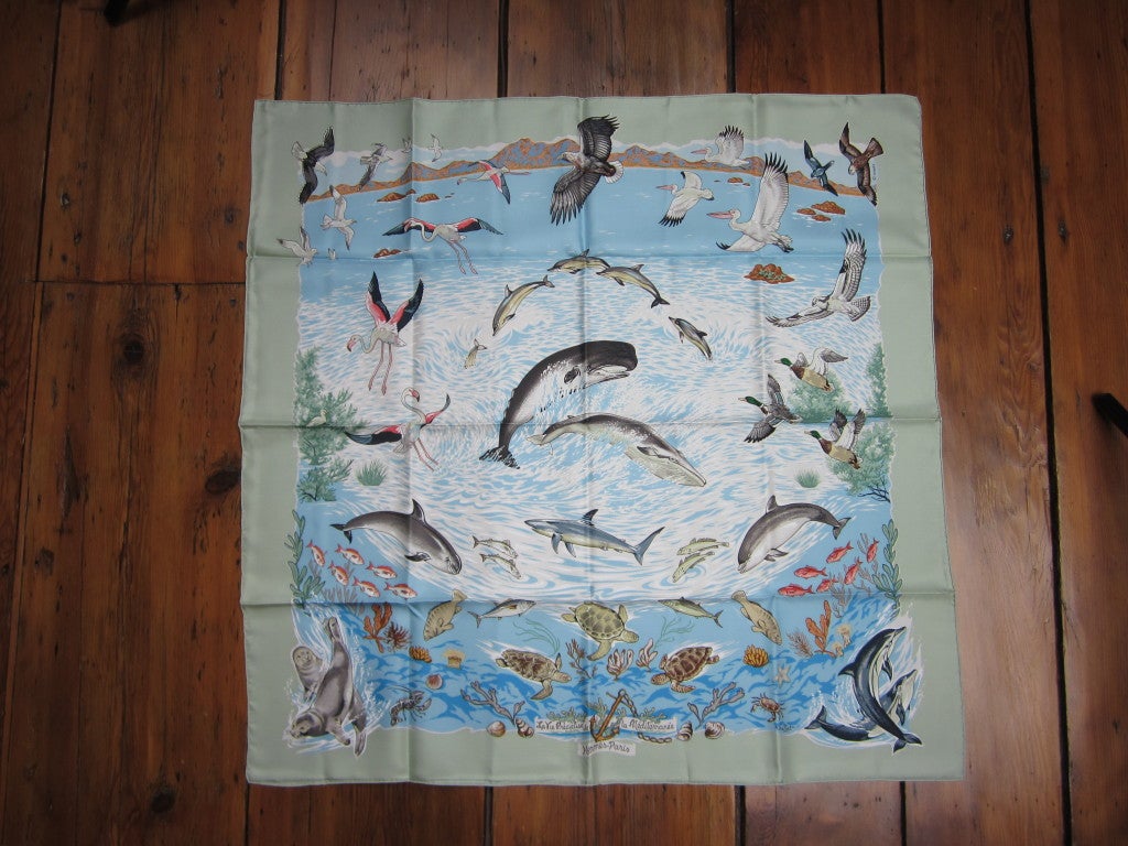 New old Stock, Never worn

La Vie Precieuse De La Mediterranee

    *Made in France
    *Hand Rolled
    *Sea Life Motif
    *100% Authentic
    *Designed by R Dallet

This piece was purchased and stored away till now, New Old Stock.