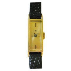 Baume & Mercier Lady's Yellow Gold Wristwatch 9