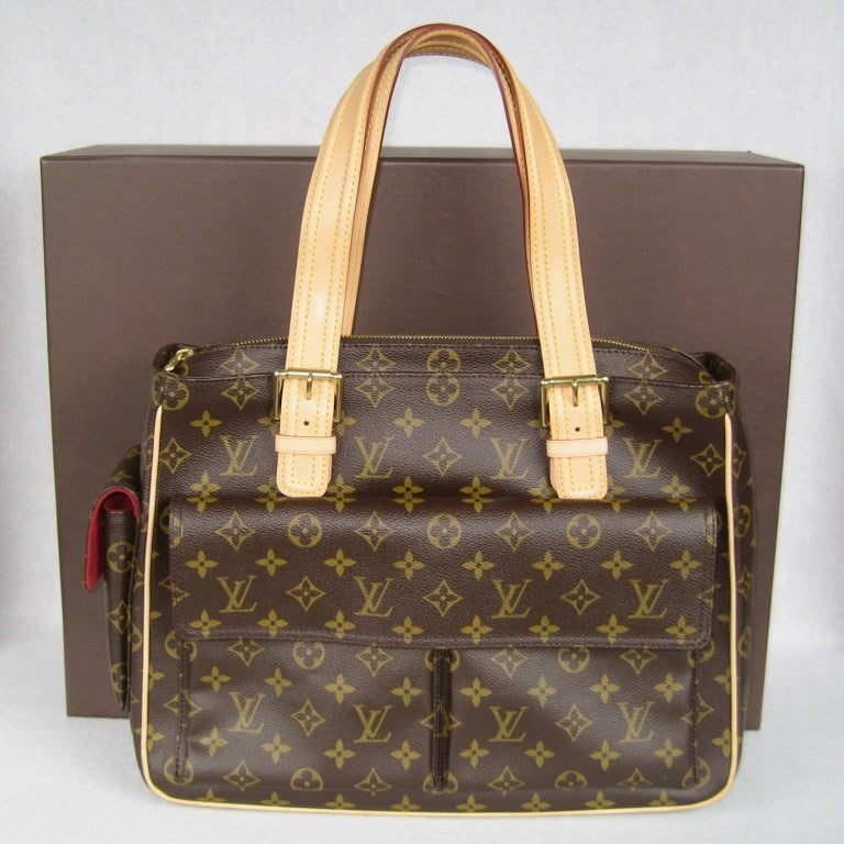 Louis Vuitton Classic viva gm Monogram Handbag NEW Old Stock at 1stdibs