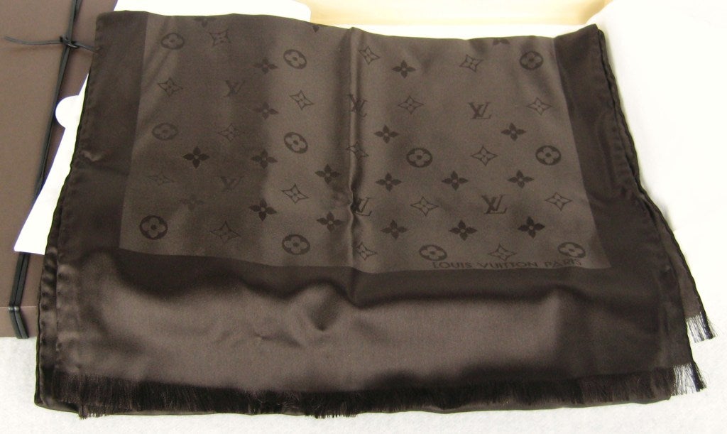 New in box Louis Vuitton Silk Scarf 
Opened only to be photographed