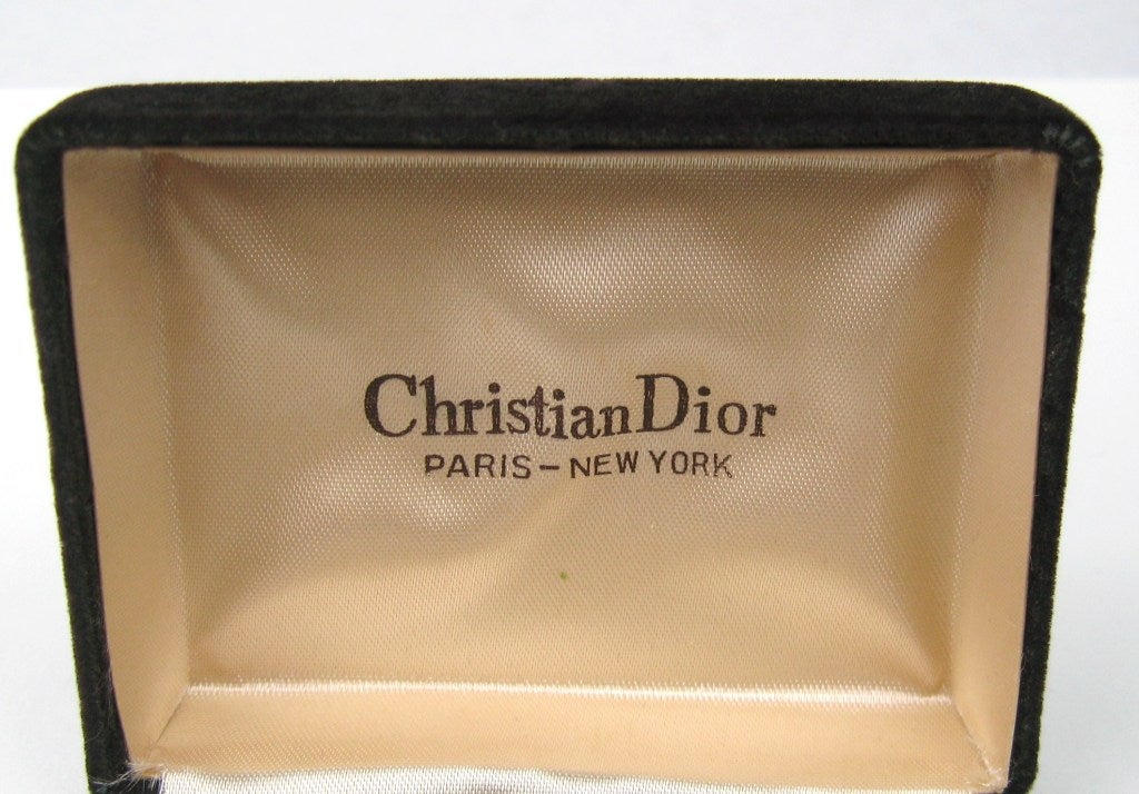 Christian Dior Mens Cufflinks For Sale at 1stdibs