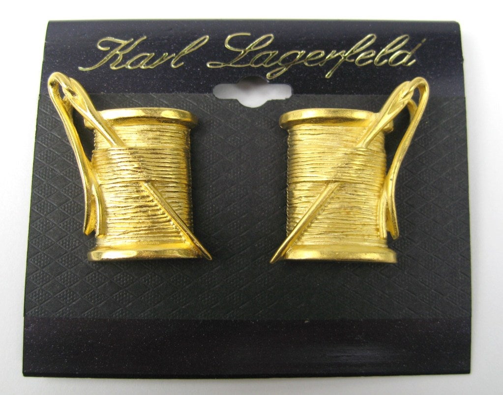 Vintage Karl Lagerfeld Suite "Needle & Thread" New Old Stock