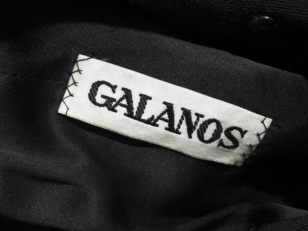 Galanos Dramatic Coat Dress 2