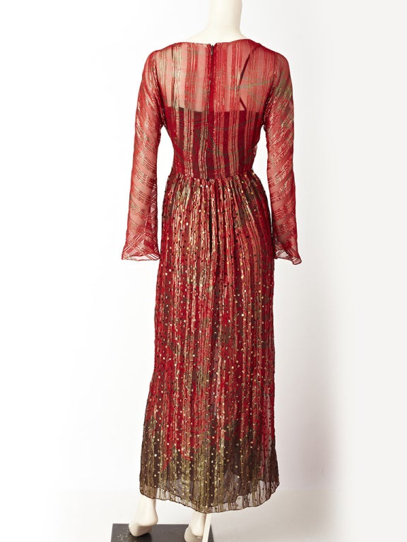 Women's Bill Blass Evening Gown