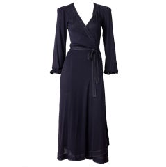 Vintage Jean Muir Jersey Wrap Dress