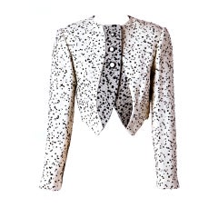 Geoffrey Beene Black and White Jacket