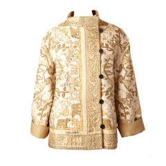 Hermes Silk Quilted Reversible jacket