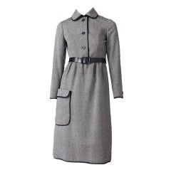 Vintage Geoffrey Beene Tweed Dress