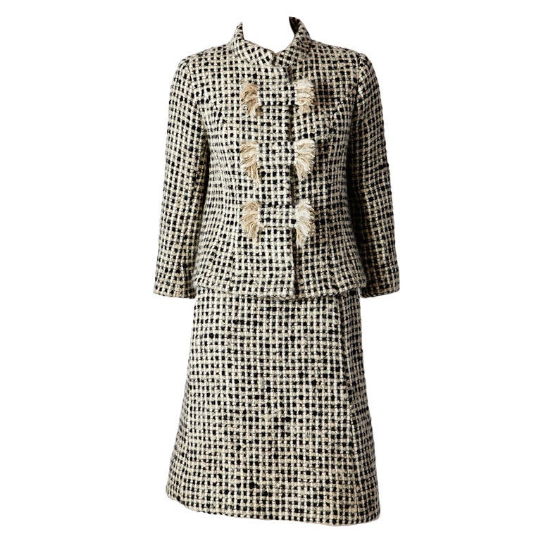 Sybil Connolly Tweed Suit at 1stDibs