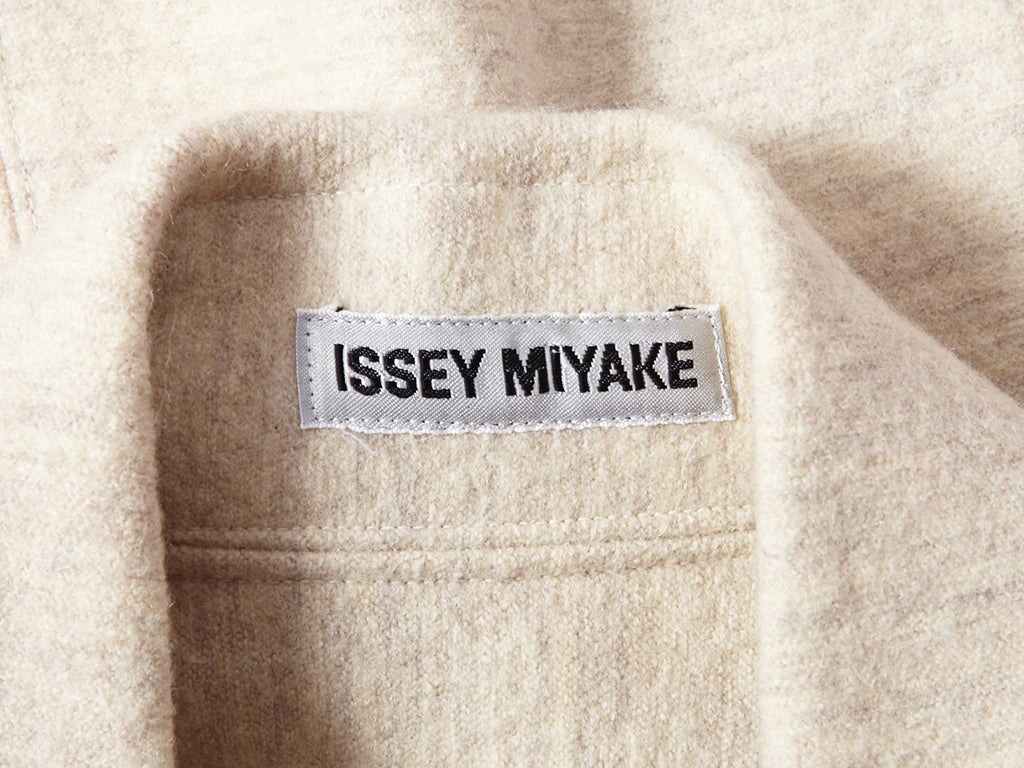 Issey Miyake Felted Wool jacket at 1stdibs
