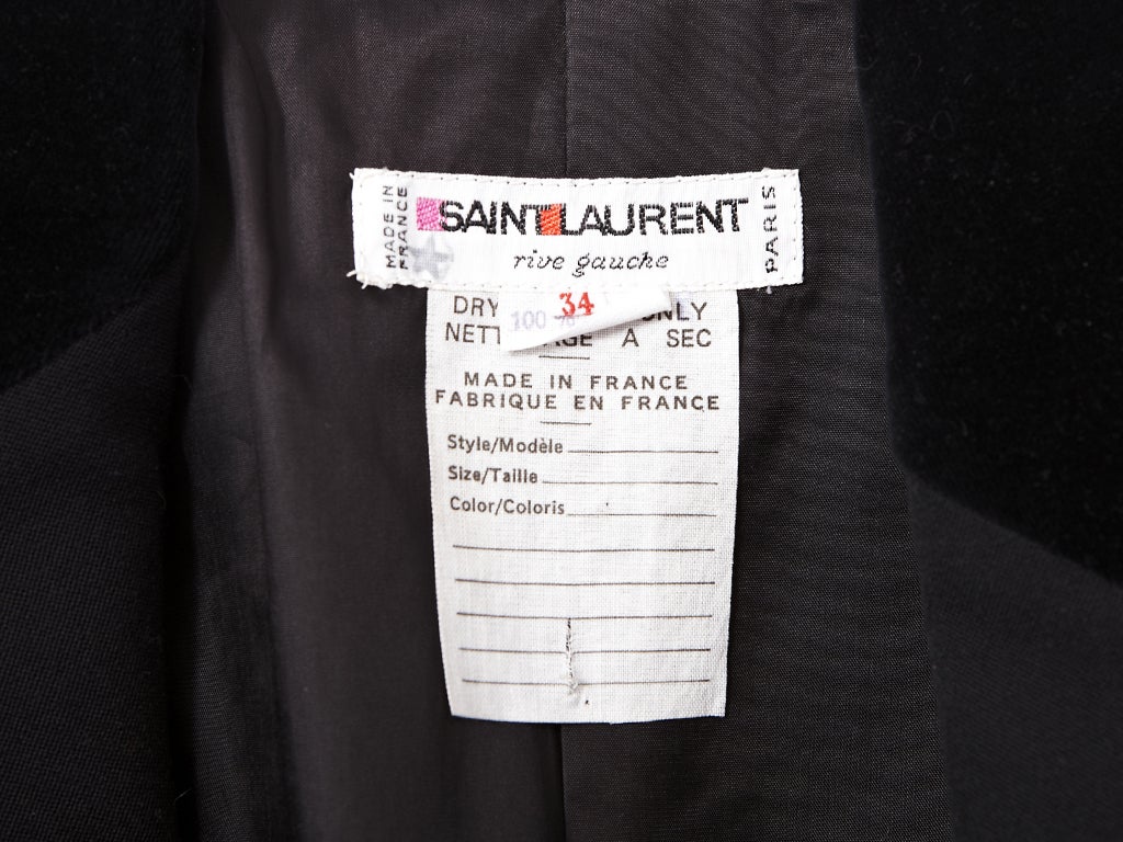 Yves Saint Laurent Tuxedo at 1stDibs