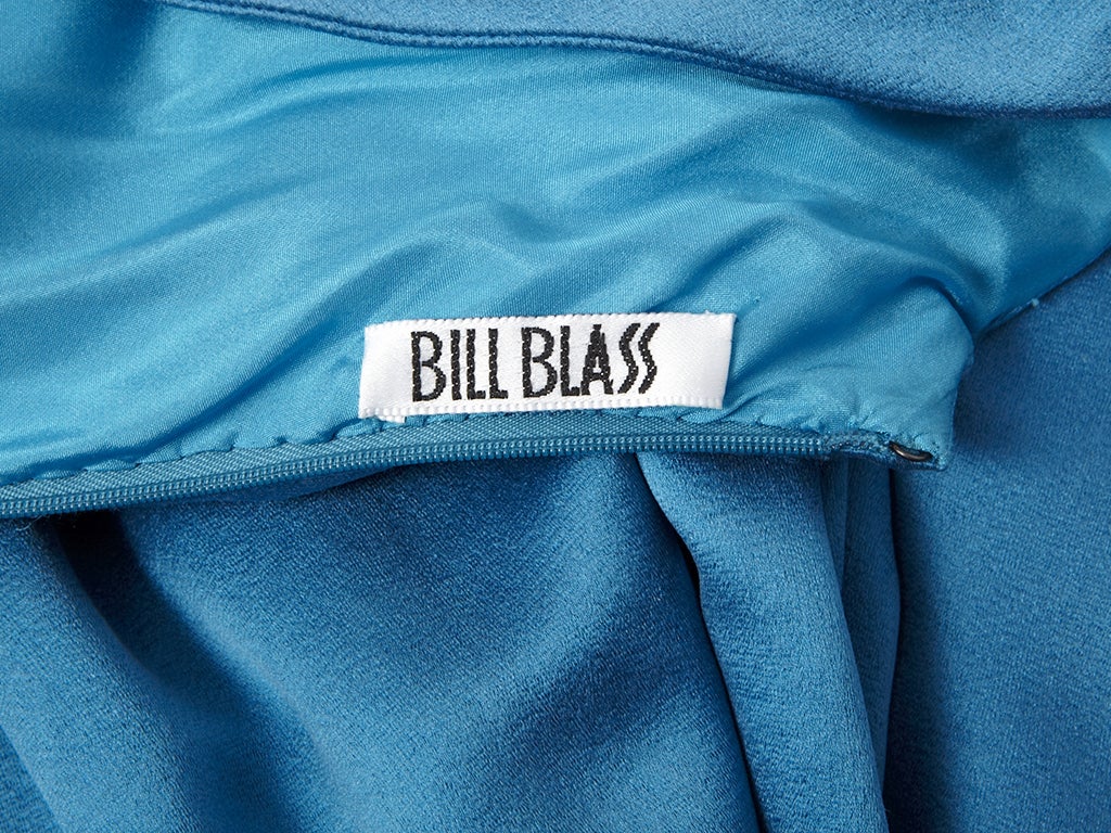 Bill Blass One Shoulder Maxi Dress 1