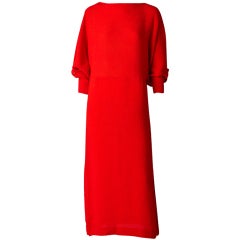 Ronaldus Shamask Silk Plisse Dress