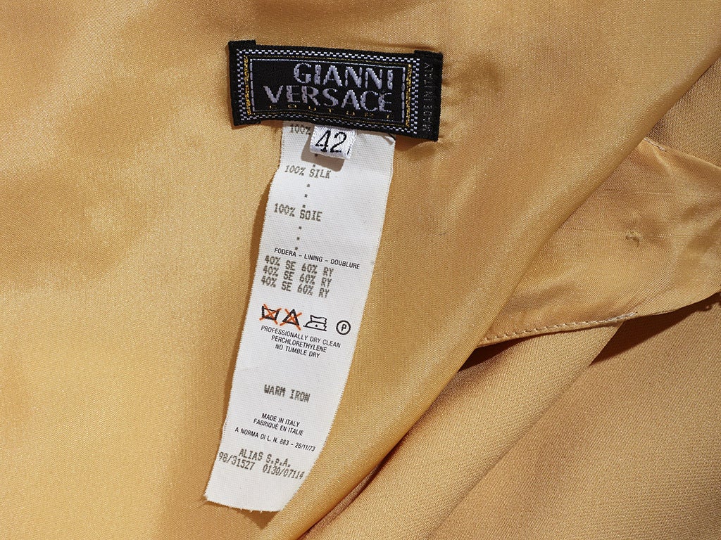 Gianni Versace Gown at 1stdibs