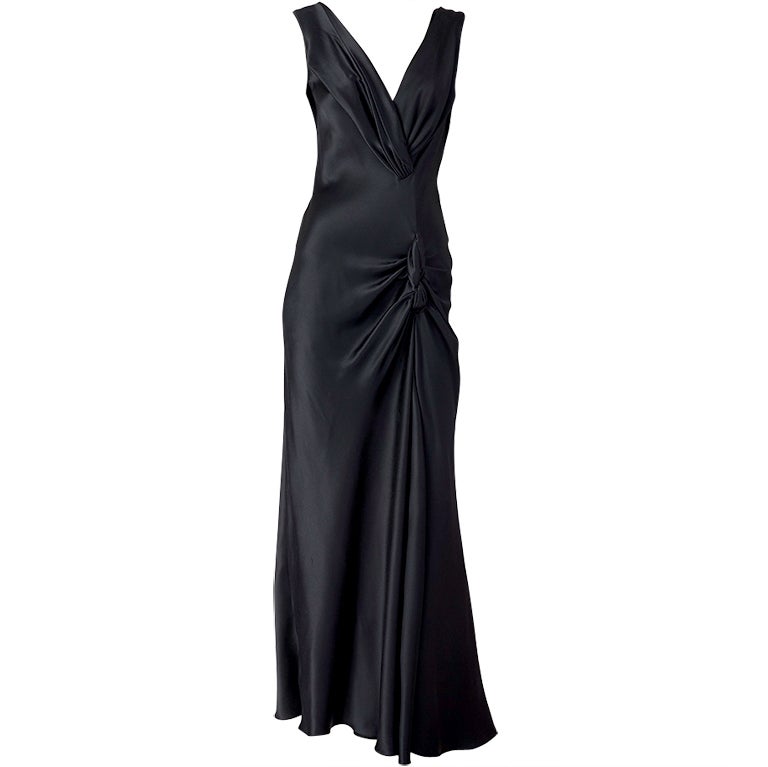 John Galliano for Christian Dior Bias Cut Gown