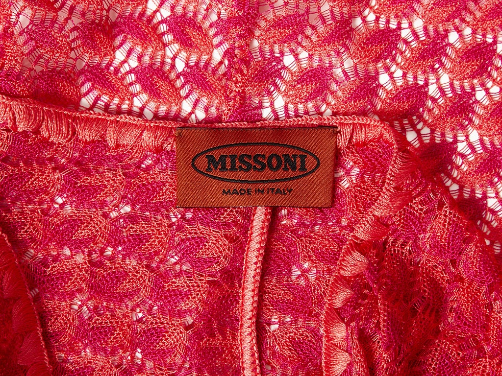 Missoni Coral Knit Dress and Jacket 3