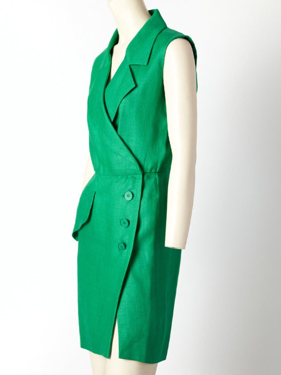 Women's YSL Linen Day Dress