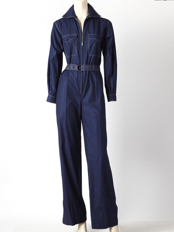 YSL Jumpsuit C. 1970s