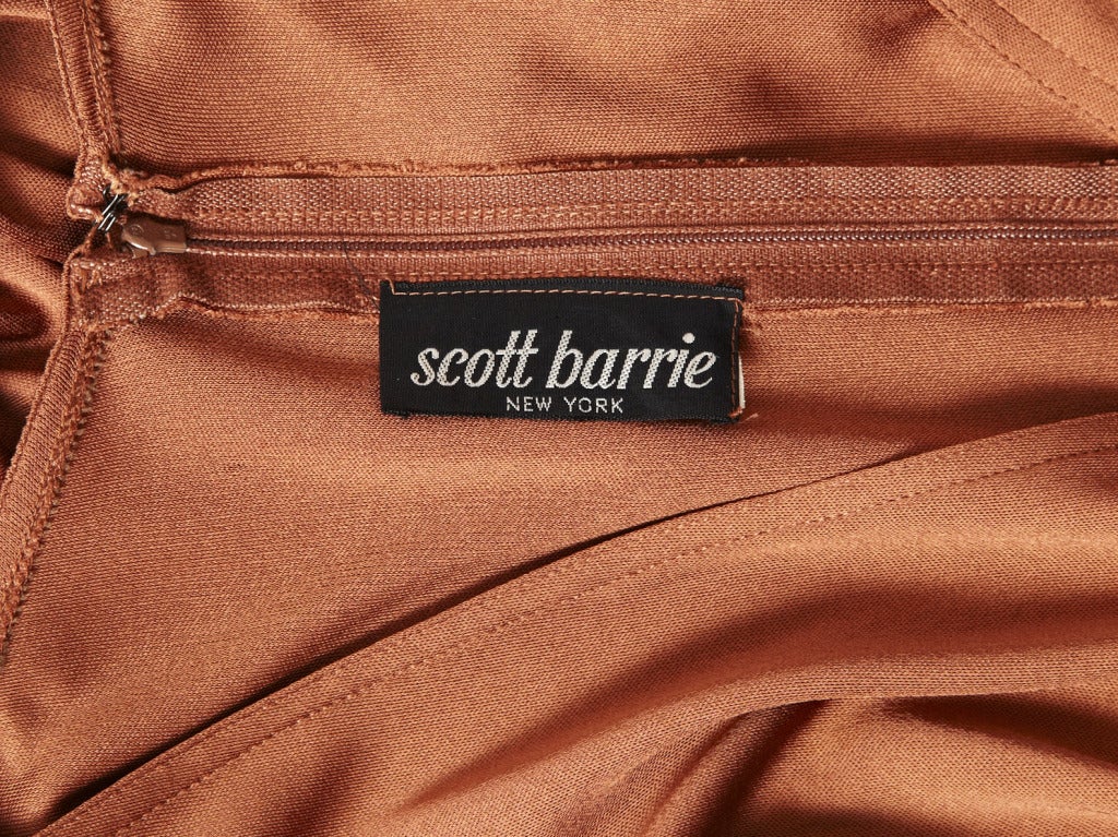 Scott Barrie Matte Jersey Maxi Dress 1