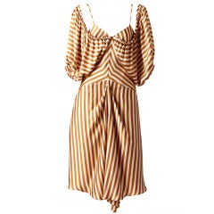 Retro Jean Paul Gautier Striped Dress