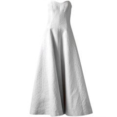 Yves Saint Laurent Matellasse Gown