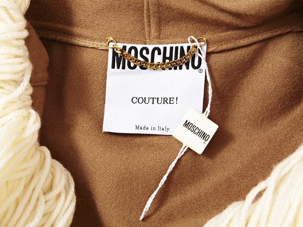 Women's Moschino Coat With Fringe