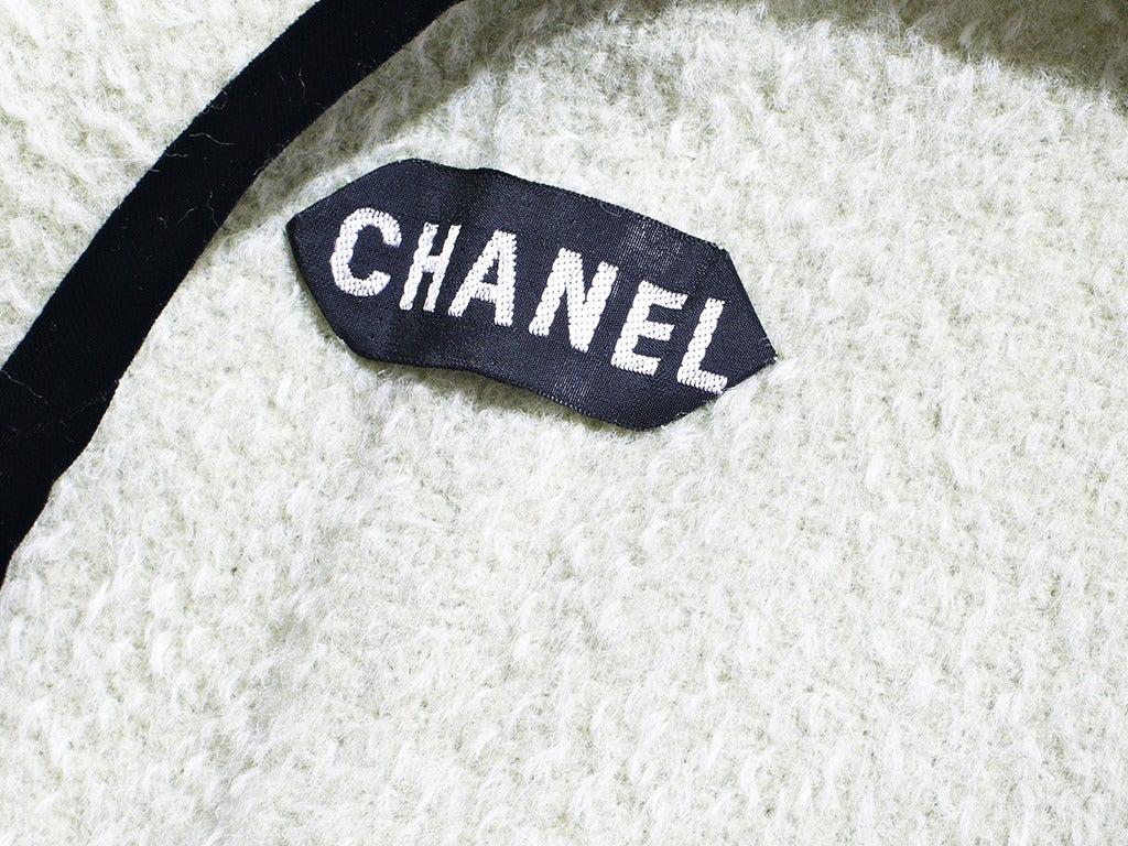 Women's Chanel Couture Jacket With Velevet Trim