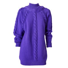 Vintage Chloe Cable Knit Tunic