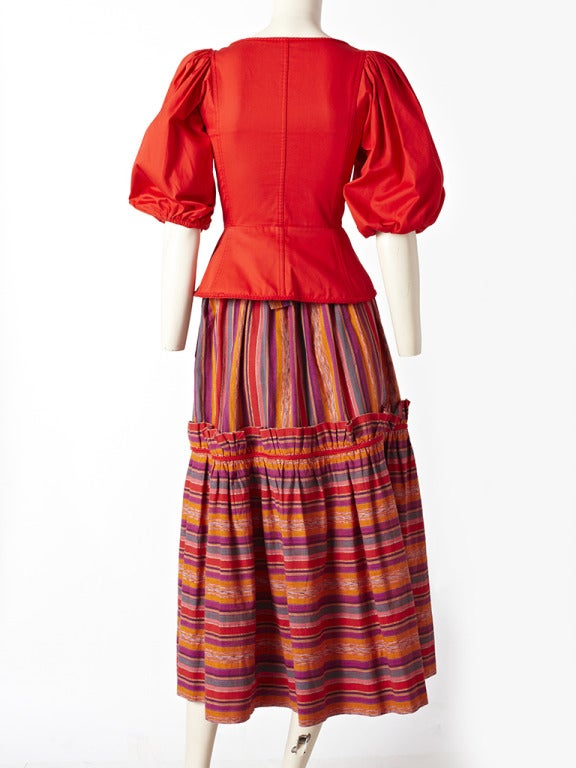 Yves Saint Laurent Gypsy Ensemble In Excellent Condition In New York, NY