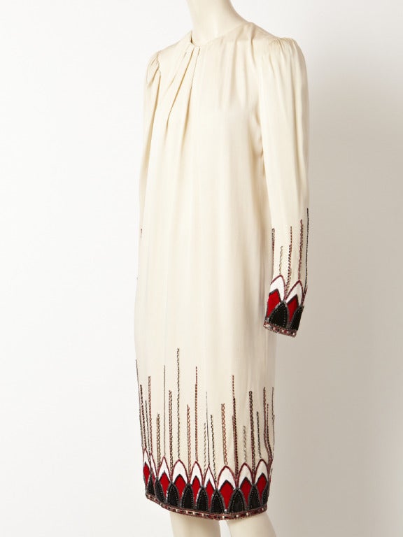 Givenchy Art Deco Inspired Cocktail Dress