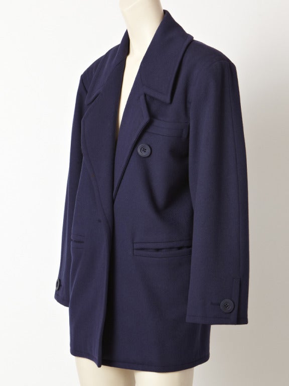 Yves Saint Laurent Pea Coat