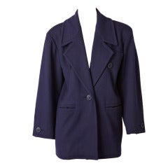 Vintage Yves Saint Laurent Pea Coat