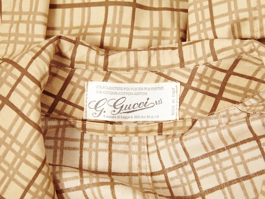 Women's Gucci Plaid Trench