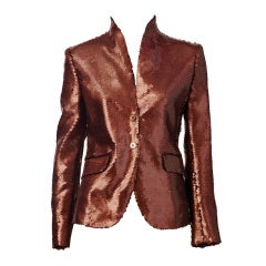 Alexander McQueen Sequined Jacket 1