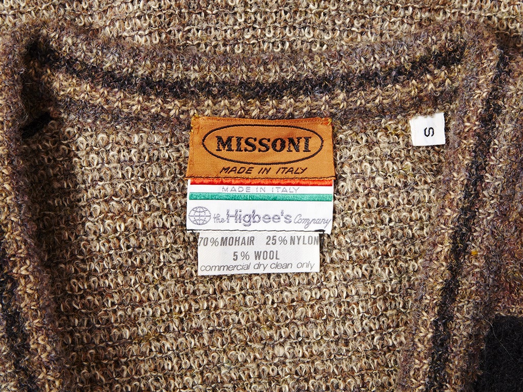 Missoni Wool Knit Coat at 1stdibs